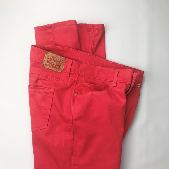 Levi's Denim - LEVI'S Women's Orange Skinny Jeans